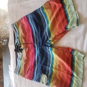 Hurley Long Cargo Pocket‎ Swim Sz. 32 Boardshorts